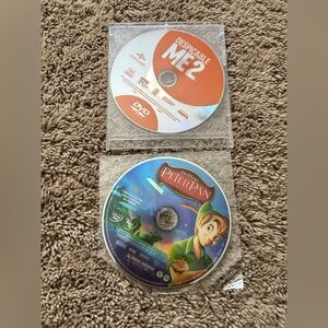 Despicable Me 2 and Peter Pan DVD Set